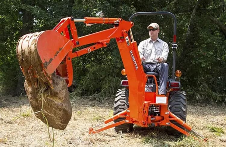 Performance-Matched Kubota-Built Backhoe Performance-Matched Kubota-Built Backhoe