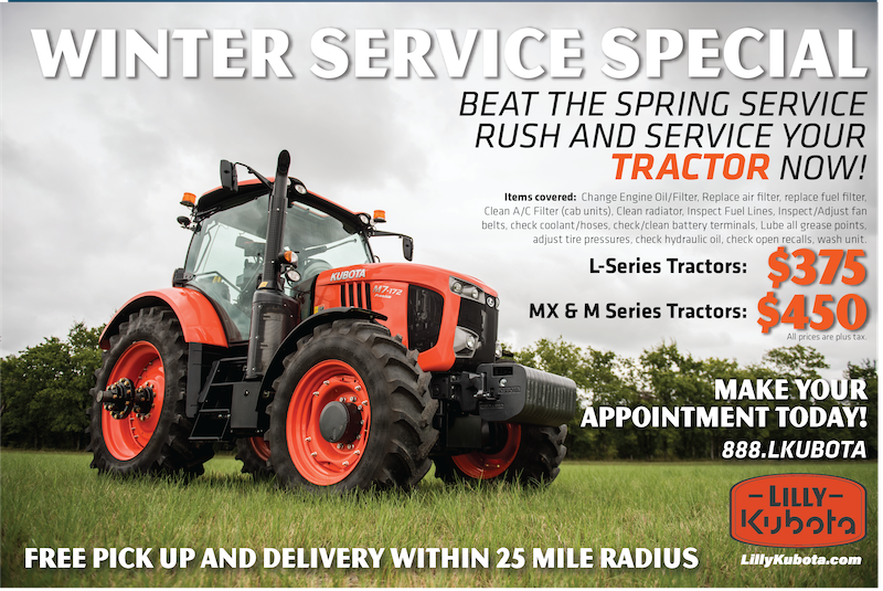 2024 Winter Service Special Kubota tractors (1)